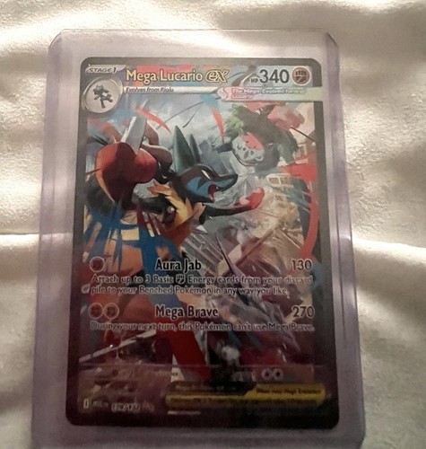 Mega lucario sir 179 - ex,