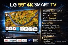 Ultra smart tv uhd - 55”,