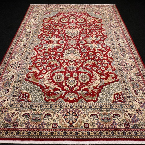 Tappeto orientale floreale rot - tappeto,