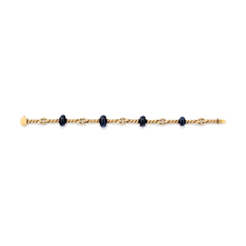 Raro bracciale art - deco, oro
