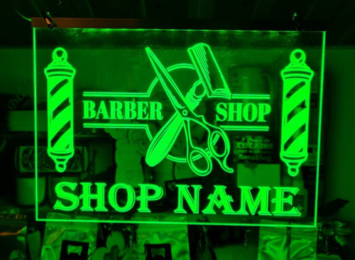 Barbiere negozio aperto palo - aperto,