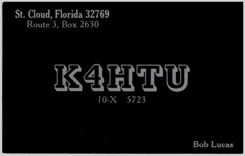 Cartolina qsl 1987 kenwood - 1987,