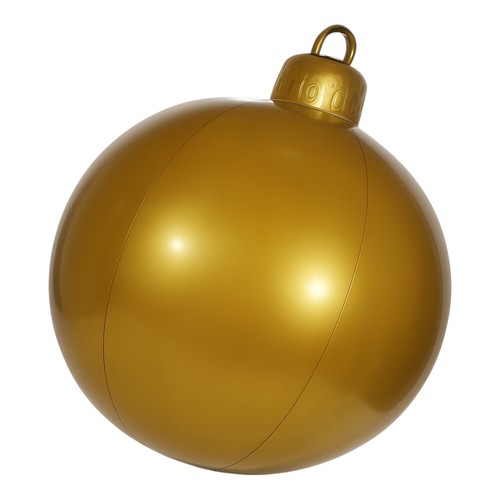 Sfera natale gonfiabile oro - di,