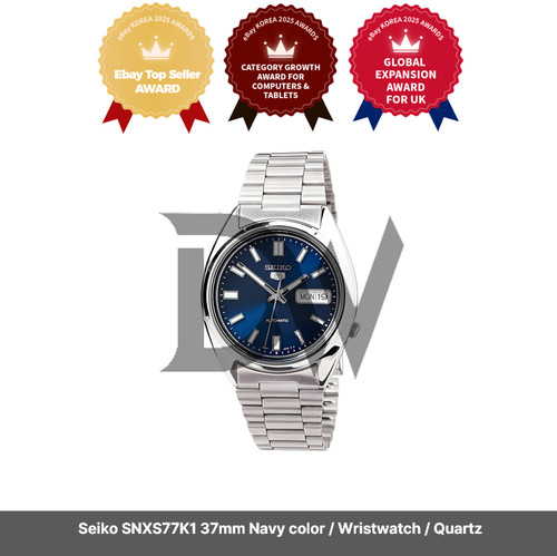 Seiko snxs77k1 37mm navy color - snxs77k1,