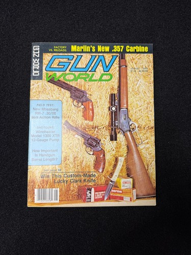 Vintage gun world magazine - vintage,