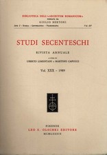 Studi secenteschi - , xxx)