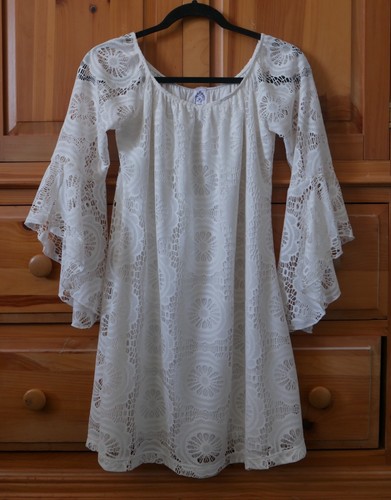 Y2k together pizzo - pizzo, bianco