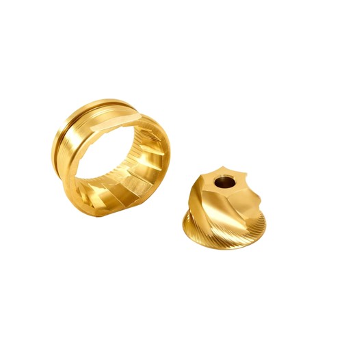 Fresa conica titanio - , oro