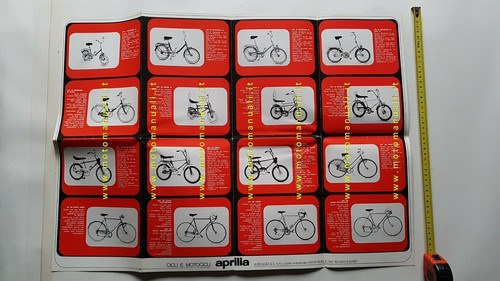 Aprilia produzione bici poster