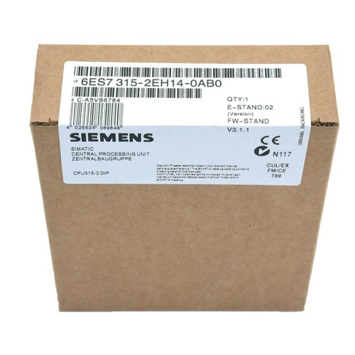New siemens 6es7315 2eh14 - new,