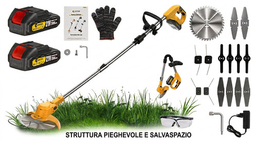 Decespugliatore batteria 21v - decespugliatore, a