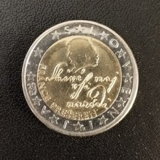 Moneta euro slovenia - moneta,