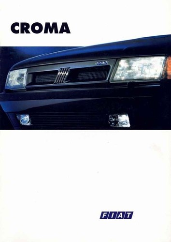 Catalogue brochure fiat croma - brochure,