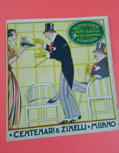 Pubblicita 1914 centenari - 1914, &
