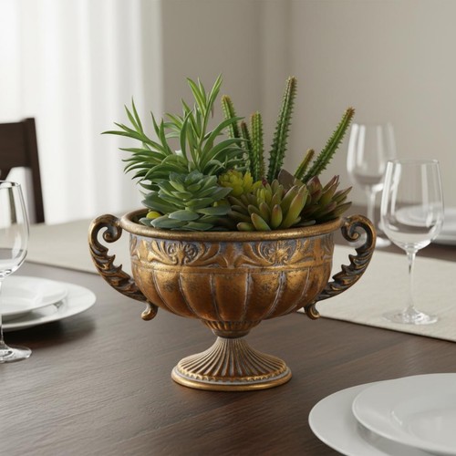 Vaso tavolo oro - vaso, look