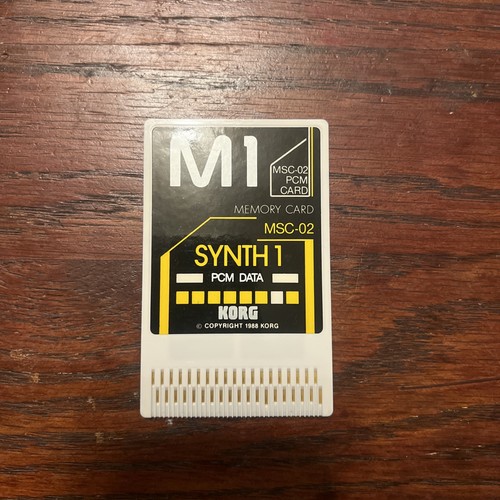 Scheda rom korg synth - scheda, m1