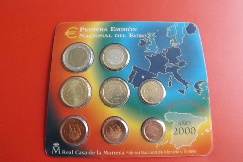 Spagna euro kms 2000 blister - kms, /blister