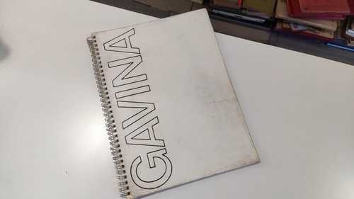 Gavina catalogo 1970 - gavina,