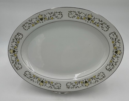 Piatto ovale vintage sterling