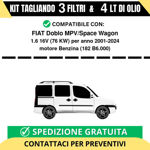 Tagliando per fiat doblo - per,