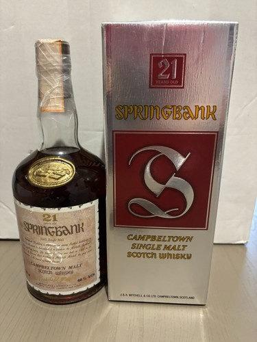 Whisky springbank 21 year - whisky,