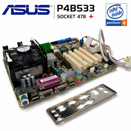 Scheda madre asus p4b533 - madre,