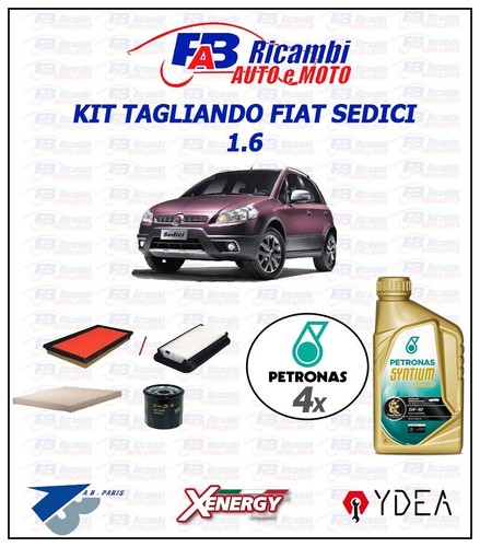 Kit tagliando fiat - kit, 1.6