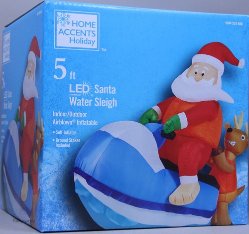 Gemmy christmas piedi babbo - christmas,