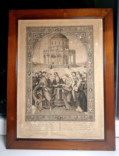 Antica incisione italiana - , di