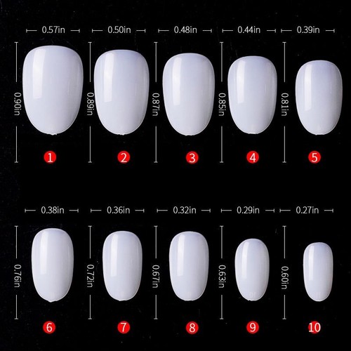 Punte nail art finte - punte,