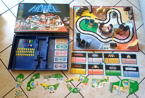 Hotel gioco scatola vintage - n,