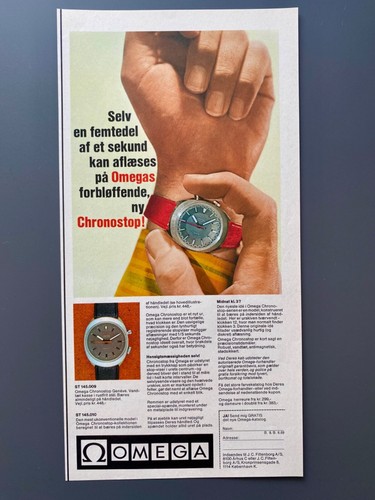 Omega chronostop denmark - omega, dk