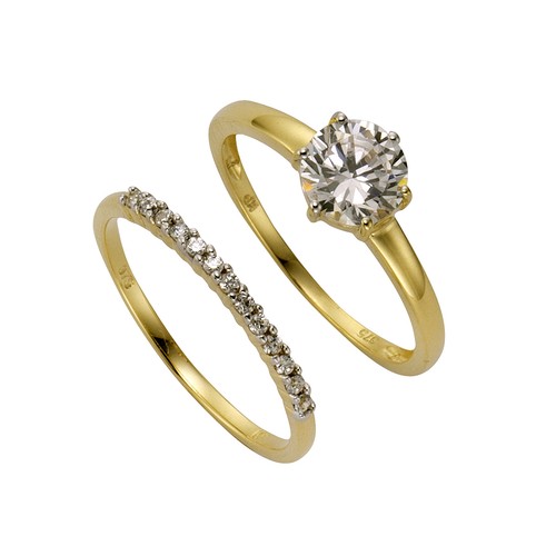 Anello oro donna - celesta,
