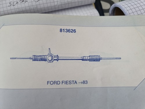 Scatola sterzo 813626 - sterzo, ford
