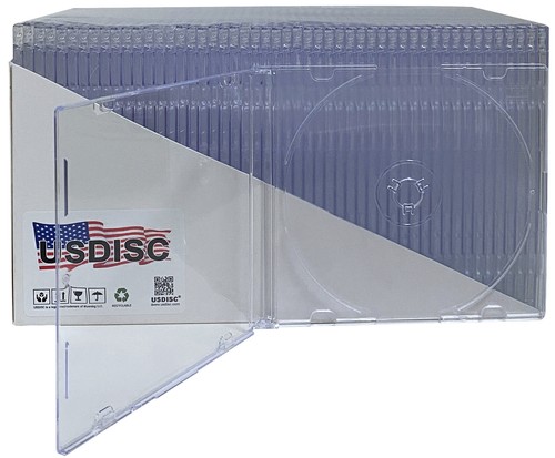 Usdisc jewel case slimline - cd,