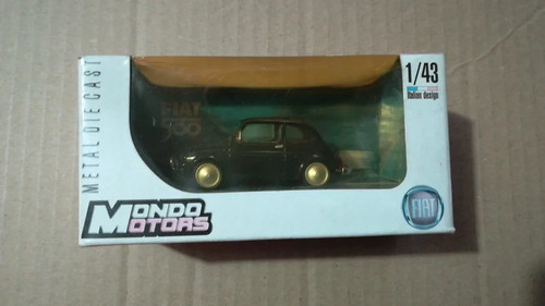 Fiat 500 nera modello - fiat, (modello