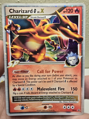 Pokemon 2009 charizard x - pokemon, lv.x
