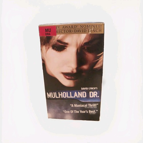 Mulholland vhs david lynch - mulholland,