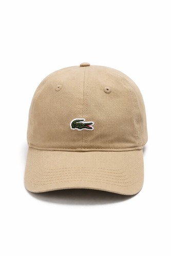 Lacoste beige cap hat - cap, –