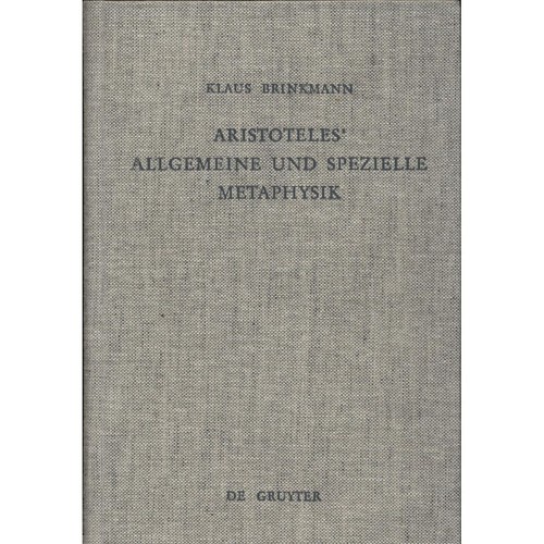 Aristoteles allgemeine und - allgemeine,