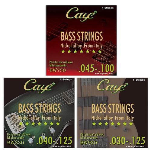 6pcs bass saiten - 4/5/6pcs(set), e-bass-saiten