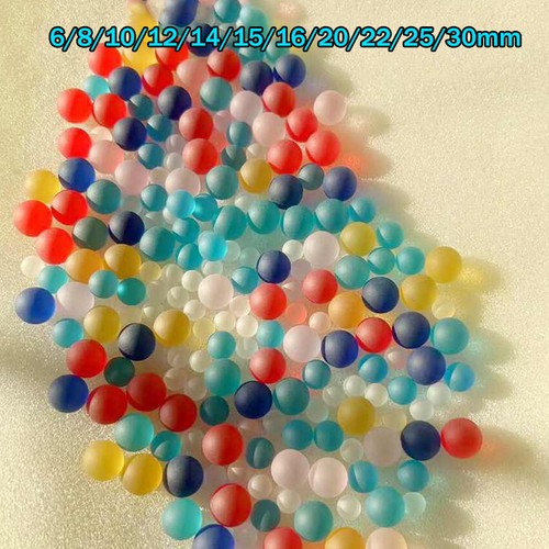 Biglie vetro smerigliato - biglie,