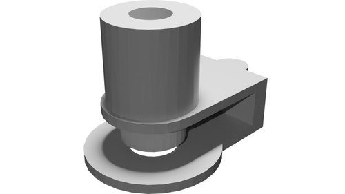 Dado clip ricambio per volvo - dado,