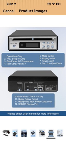 Lettore dvd per con - lettore,
