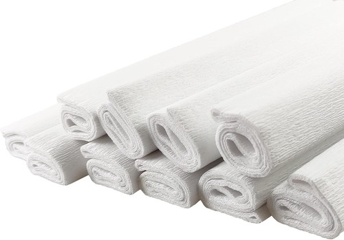 10x rotolo carta crespa - di,
