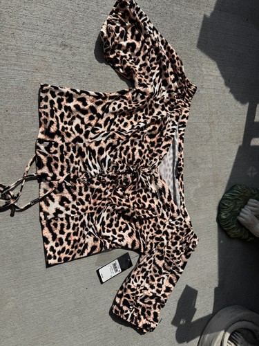 Top leopardato guess nuovo - leopardato,