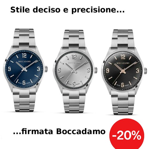 Orologio uomo acciaio - orologio,