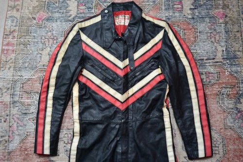 Tuta motociclista vintage anni - tuta,
