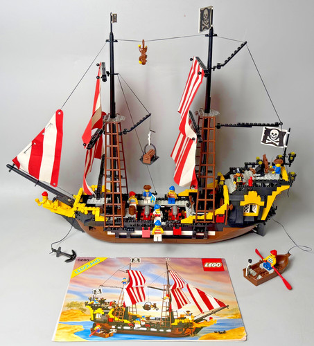 Lego pirates 6285 black - pirates, seas