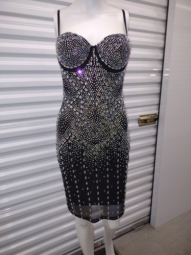 Abito bodycon banjul nero - banjul,